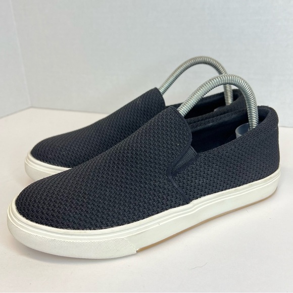 Steve Madden Coulter Womens Knit Mesh Slip on Sneaker Black Sz 8.5M LKNW! No Box - Picture 1 of 16